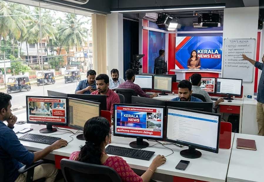 How Media Houses Operate in Kerala